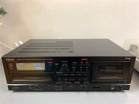 Teac Ad Rw900 Cd Compact Disc Recorder Reverse Cassette Deck Reverb