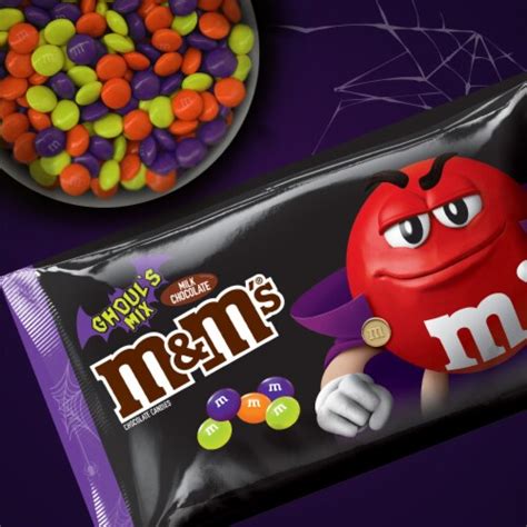 mandm s ghoul s mix milk chocolate halloween candy bag 10 oz fry s food stores