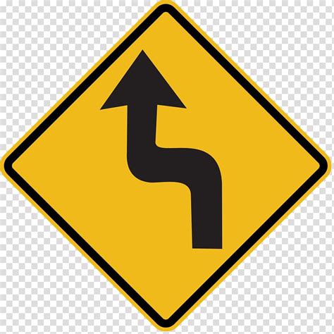 United States Traffic Sign Warning Sign Road B