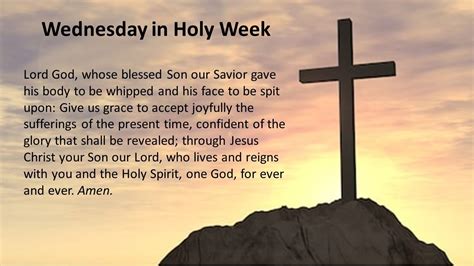 Reflection For Wednesday In Holy Week Youtube