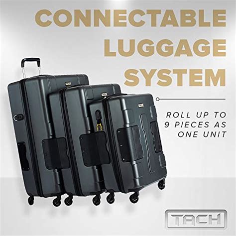 Tach Tuff Hardcase Connectable Carry On Luggage Review Lightbagtravel