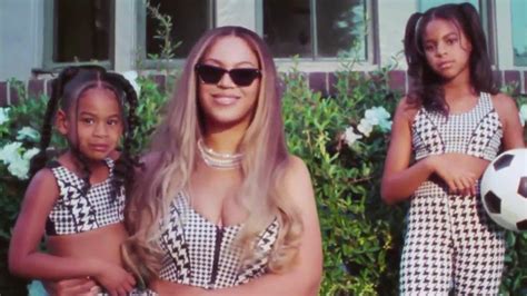 Watch Today Excerpt Beyonces Daughters Blue Ivy And Rumi Appear With