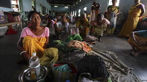 Bbc News In Pictures Assam Refugees
