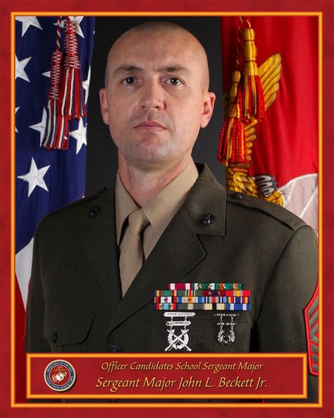 Sergeant Major John L Beckett Jr Training Command Biography