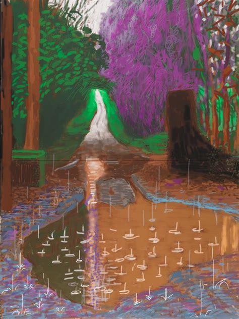 David Hockney — The Arrival Of Spring In Woldgate — Galerie Lelong