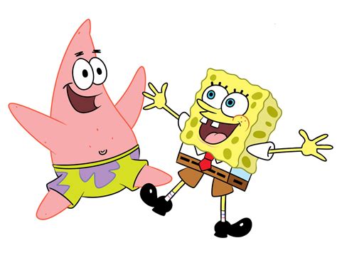 Spongebob And Patrick Png Transparent Background Free Download 44223