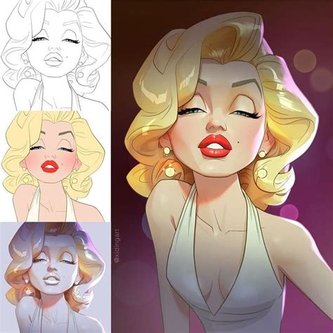 The Artist Draws Cartoon Version Of Celebrities And They Convey Their