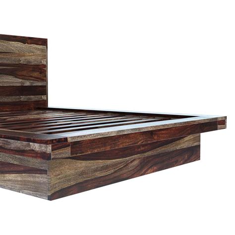 Contemporary wood platform bed, 51 modern platform beds to refresh your bedroom. Virginia Modern Handcrafted Solid Wood Platform Bed