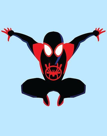 Miles Morales From Into The Spider Verse In The Jumping Pose