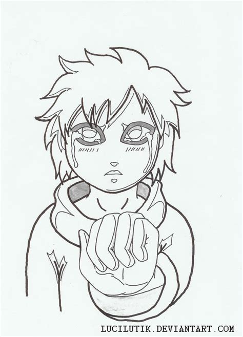 Gaara Crying Comp Version By Lucilutik On Deviantart