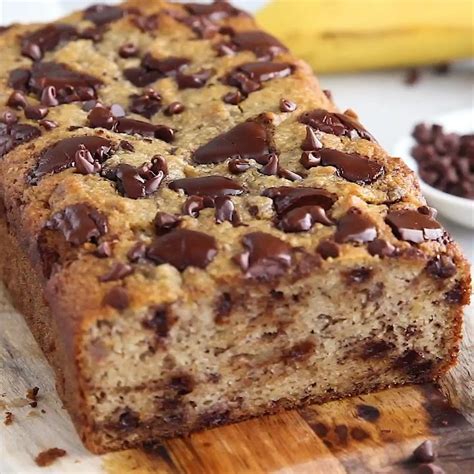 Learn how to make healthy banana bread made with whole wheat flour, honey, coconut oil and bananas in this video. Almond Flour Paleo Banana Bread with Chocolate Chips ...