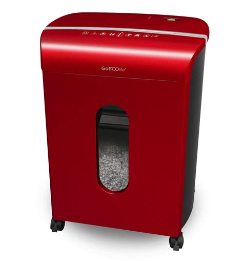 Goecolife Gmw124p Red Limited Edition 12 Sheet High Security Microcut