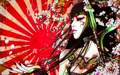 geisha wallpapers top free geisha backgrounds wallpaperaccess