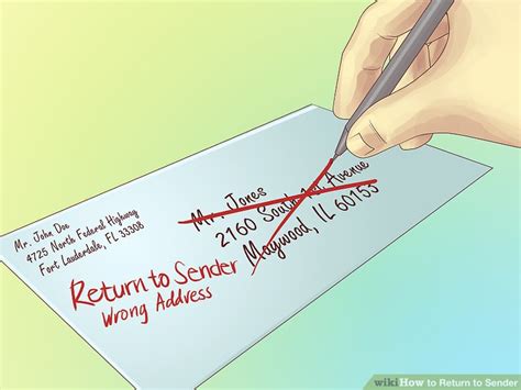 Simple Ways To Return To Sender Wikihow