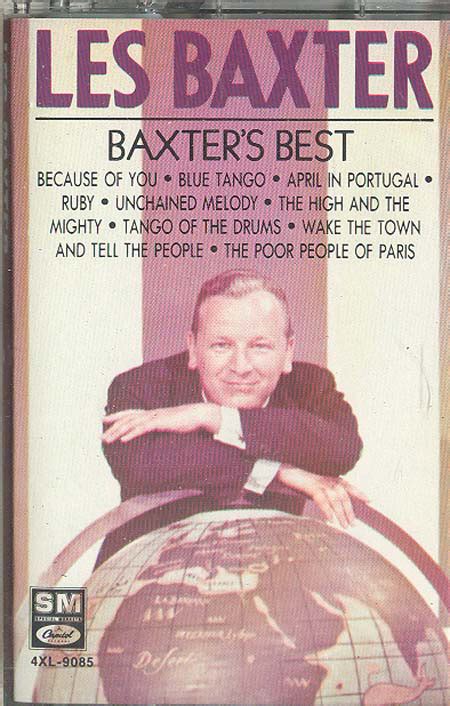 Les Baxter Baxters Best 1984 Cassette Discogs