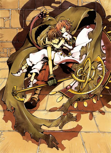 Clamp Sakura Hime Xiaolang Tsubasa Chronicle Absurdres Highres Babe Girl Brown Eyes