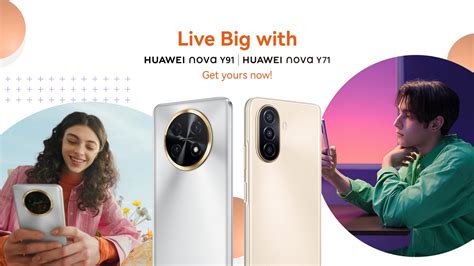Big Screens And Batts Huawei Nova Y71 And Y91 Launches In Philippines