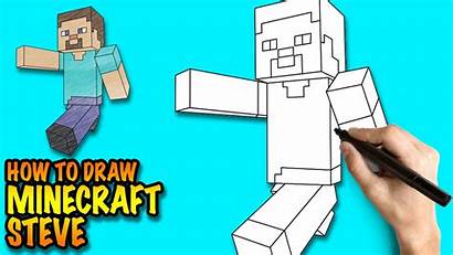 Minecraft Drawing Easy Steve Draw Step Drawings