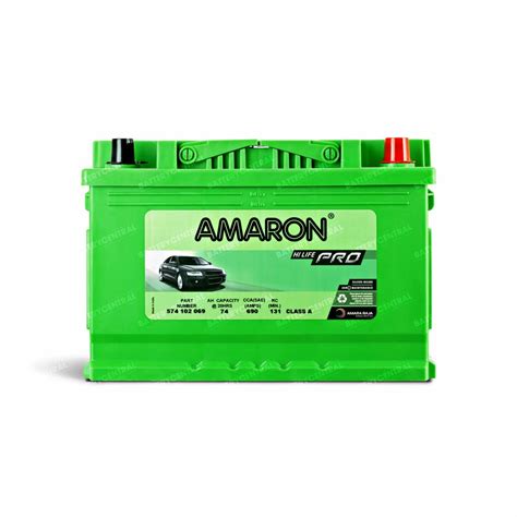 Amaron Pro Series Mf Automotive Battery Din74 Battery Central Brisbane