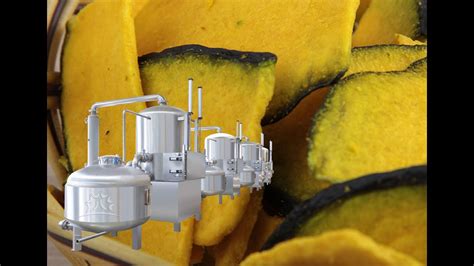 Fruit Vegetable Chips Vacuum Frying Machine Youtube