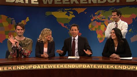 Watch Weekend Update Seth S Farewell From Saturday Night Live