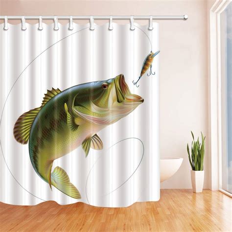 Our fabric shower curtains collection is home to some of the best shower curtains at unbeatable prices! BPBOP Fishing Bait with Fishing Line Eatting Litter Fish ...