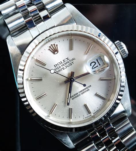 Sold At Auction Rolex Oyster Perpetual Mm Datejust Watch