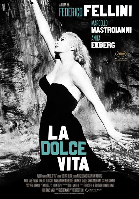 La Dolce Vita 1960 Movie Poster Kellerman Design Movie Posters
