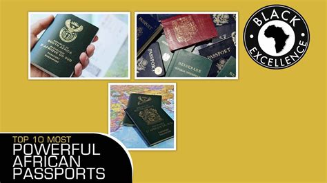 Top 10 Most Powerful African Passports Youtube