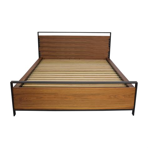 64 Off Crate And Barrel Crate And Barrel Queen Storage Bed Beds