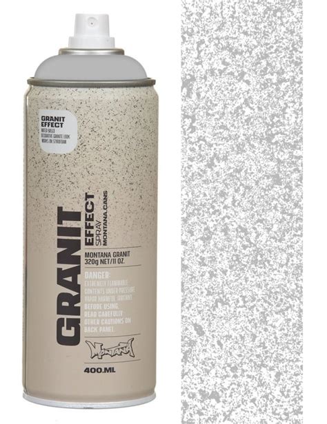 Montana Granite Effect Spray Paint 400ml Grey Eg7050 Spray Paint