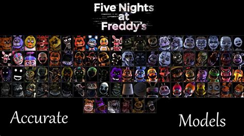 Most Accurate Fnaf Sfm Models 2018 Outdated Watch 2021 Ver Youtube
