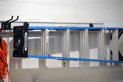Ladder Storage Ideas Best Hooks And Hangers For Garage