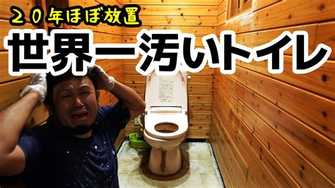 世界一汚いと言われたトイレを素人がフルリフォームしてみた（toto・トイレ） Youtube