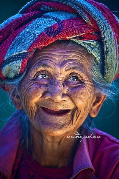 This Old Balinese Women Is So Beautiful Look At All The Laugh Lines