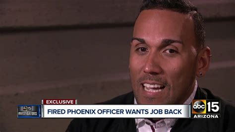 Former Phoenix Police Officer Discusses Accusations Of Sexual Misconduct Youtube