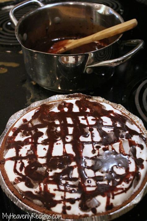 Homemade Hershey Sundae Pie - My Heavenly Recipes ...