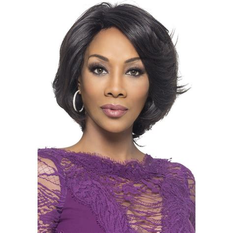Vivica A Fox 100 Brazilian Natural Remi Human Hair Swiss Lace Front Wig Kaia Front Lace