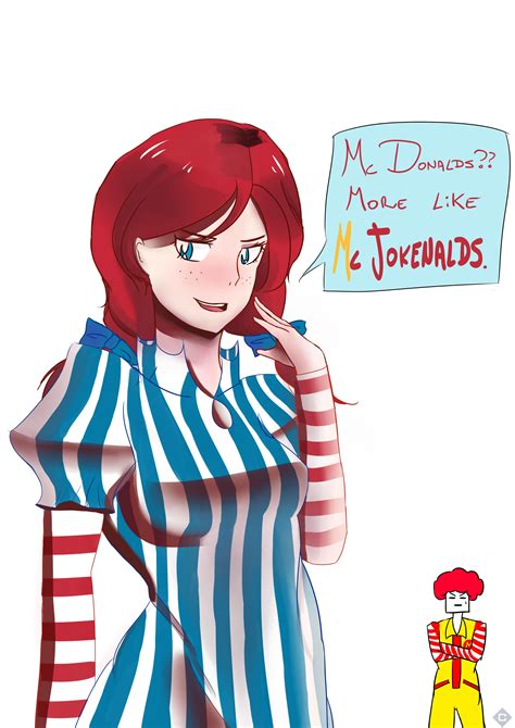 Wendys Best Anime Smug Wendys Know Your Meme Red Hair Anime