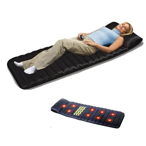 mattress massager heated massage mat mattress full body massager remote pulse press