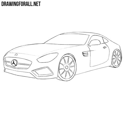 Aggregate 86 Mercedes Benz Car Sketches Super Hot Seven Edu Vn