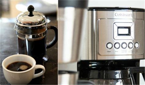 While it's not a necessity for french press, the number of settings for grind size given the price point are useful. French Press vs. Drip Coffee: Which One is Best ...