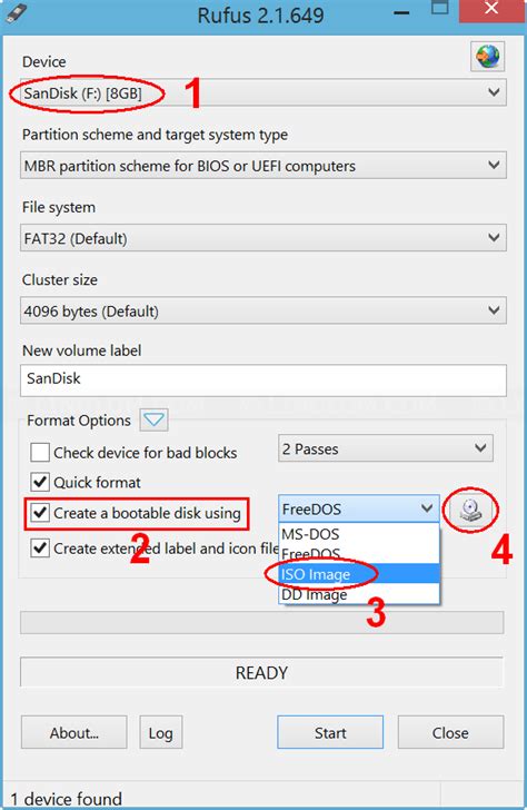 Create Bootable Usb From Iso Image With Rufus