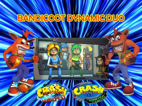 Bandicoot Dynamic Duo By Dwayb On Deviantart