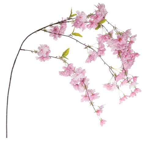 Pink Artificial Cherry Blossom Branch 55 Royal Imports