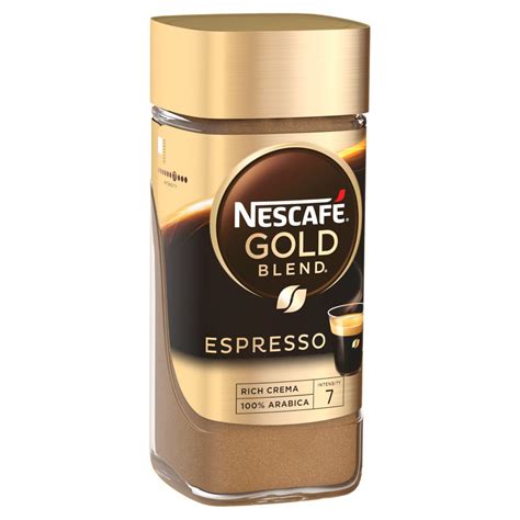 Nescafe Gold Espresso Iced Coffee - Nescafe Gold Blend Espresso Instant Coffee 100g | BB Foodservice