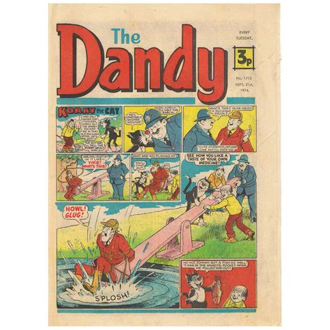 21st September 1974 Buy Now The Dandy Comic Issue 1713