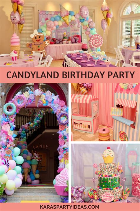 Karas Party Ideas Candyland Birthday Party Karas Party Ideas