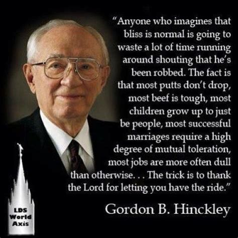 20 Timeless Life Lessons From Gordon B Hinckley Church Quotes Lds