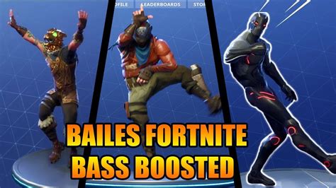 Bailes Fortnite Bass Boosted Youtube